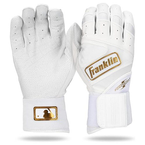 Franklin Sports Mlb Batting Gloves - Infinito Powerstrap Béi