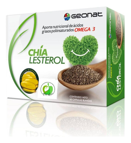 Chialesterol Geonat Omega 3 Hipertensión Arterial 60 Caps