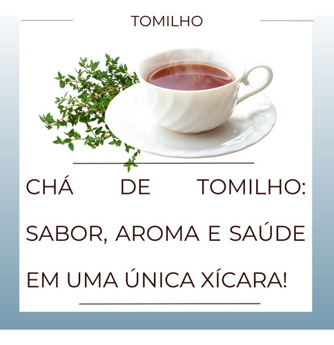 3 Pacote Chá De Tomilho | Tomilio 100% Natural | Ervas Secas