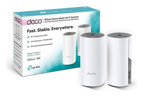 Sistema Tp Link Deco E4 (pack 2) Wi-fi Mesh Para La Casa