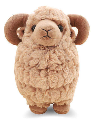 Muñeca De Peluche Realista De Oveja Cabra Suave Animal 28cm