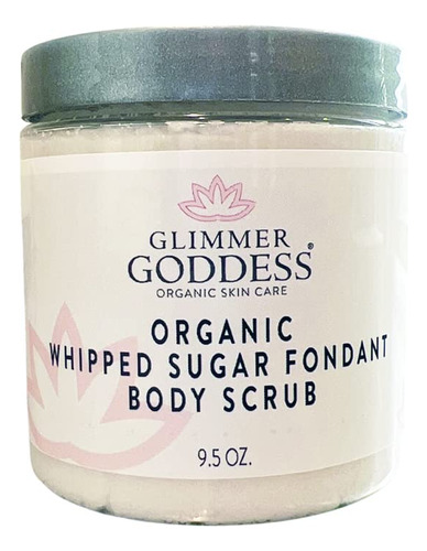 Glimmer Goddess Exfoliante Organico De Azucar Batida  Exfol