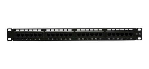 Patchera Patch Panel De 24 Puertos Glc Cat 5e Rj45