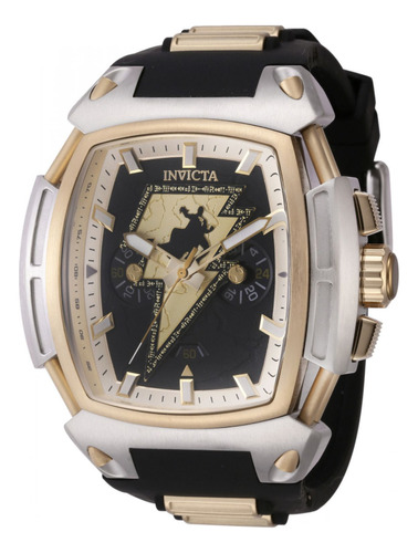 Reloj Invicta 43739 Oro Negro Hombres