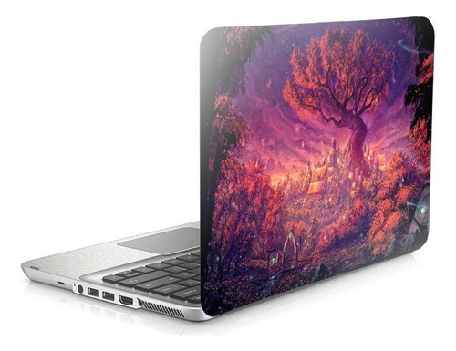 Skin Adesivo Notebook 15 Wide Arvore Da Vida Paisagem D3