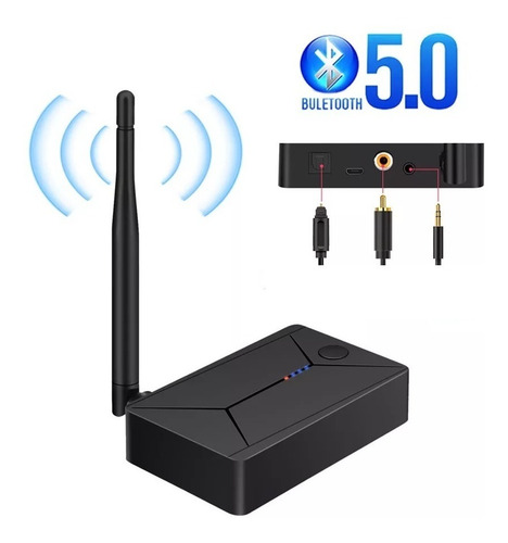 Imagen 1 de 10 de Transmisor Bluetooth Óptico Convierte Tv A Tv Bluetooth 5.0