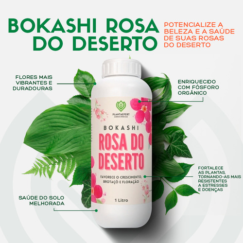 Adubo Natural Para Rosa Do Deserto Produto 100% Orgânico