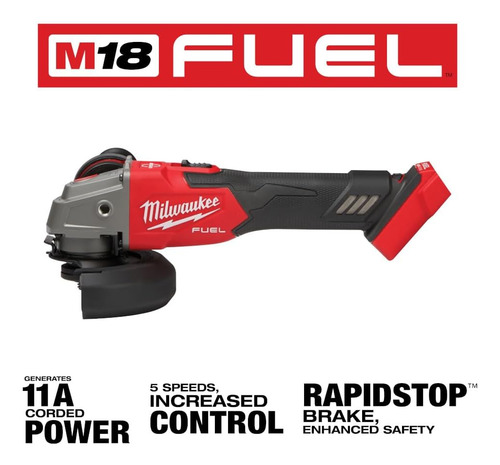 Milwaukee M18 - 5 Grinder De Frenado De Velocidad Variable (