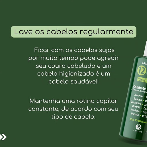 Shampoo E Cond 12 Ervas 600ml + Tônico 60ml Alumã Ou Urtiga