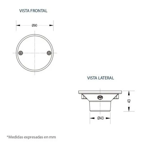 Rejilla Ciega Cr. C/m Peq.