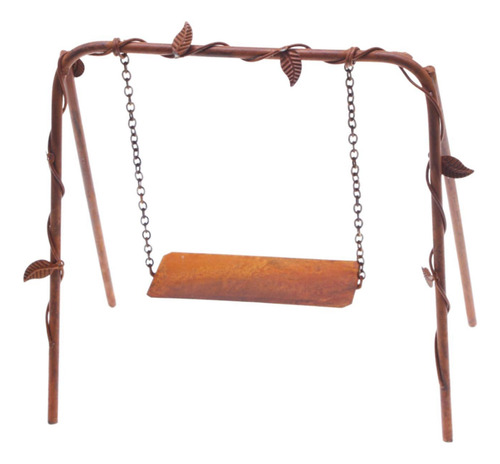 Dollhouse En Miniatura Swing Simulación Swing 1: 12