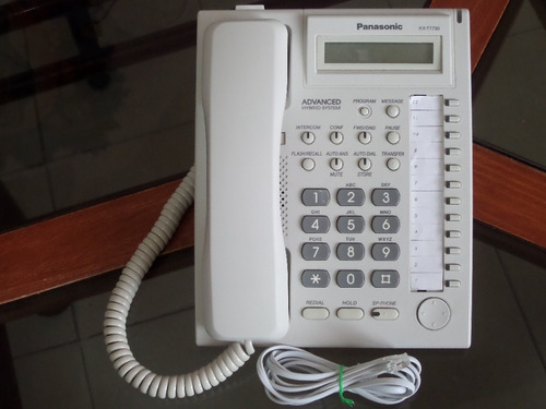 Telefono Ejecutivo Mod. Kx-t7730 Color Blanco