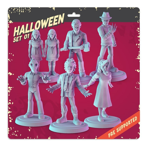 Pop Minis Halloween Octubre 22 Archivo Stl Para Impresión 3d