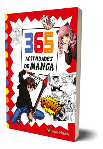 Libro Infantil 365 Actividades De Manga