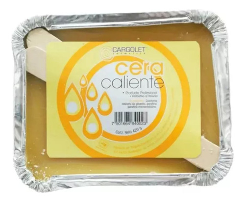 Cera Para Depilar Aluminio Cargolet 420 Gr