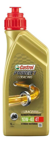 Castrol Power 1 Racing 10w40 Óleo Motor Moto 4t Sintético 
