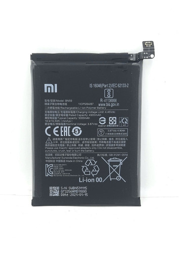 Bateria Para Xiaomi Redmi Note 10 - 10s -  10 Pro 