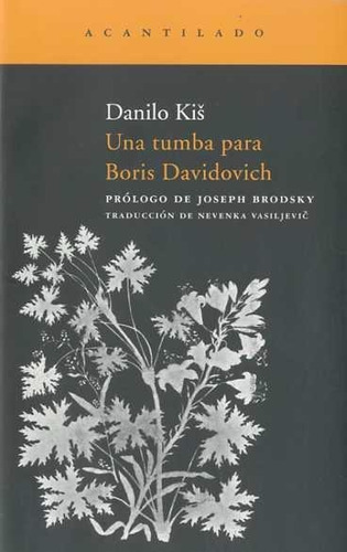 Una Tumba Para Boris Davidovich