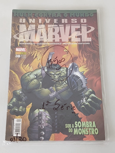 Hq Hulk Contra O Mundo Universo Marvel Nr 38