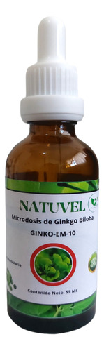 Ginkgo Biloba Microdosis/ Natuvel 55 Ml 