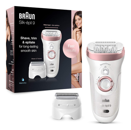 Braun Silk-épil 9 Depiladora Mujer Con Tecnología Sensosmar