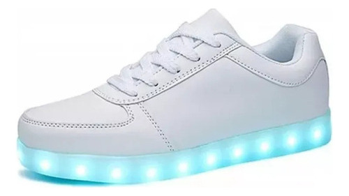 Nuevo Zapato De Luz Led Deportivo Luminoso De Carga Usb [u]