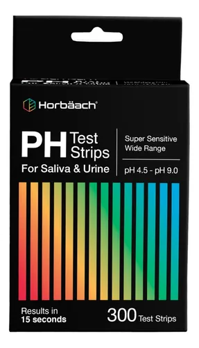 Tiras De Prueba De Ph Horbaach Para Análisis De Orina Y Sali