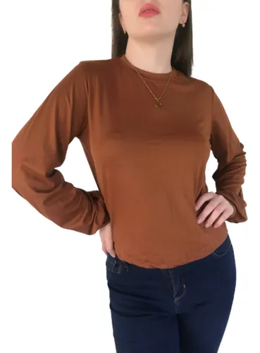 Remera manga globo sale