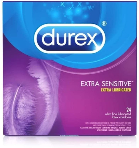 Condones Preservativos Durex Extra Sensitive Extra Lubricate