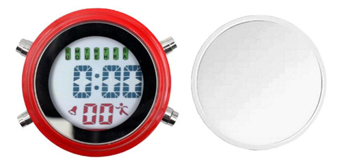 Mini Reloj De Motocicleta Reloj Impermeable Reloj Rojo