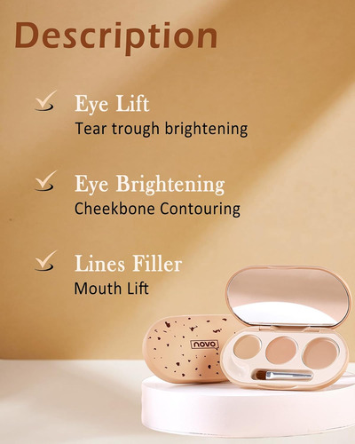 Juego De Corrector De Cobertura Completa, Paleta Correctora