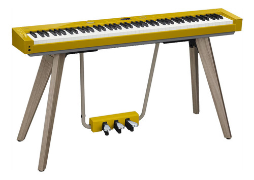 Piano Digital Casio Privia Px-s7000hm Soporte Pedalera Color Harmony Mustard
