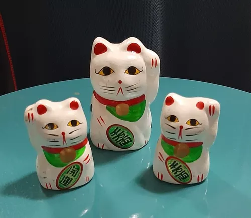 Jogo Mini Gato da Sorte 3 cm - Comprar em Decor Symbol