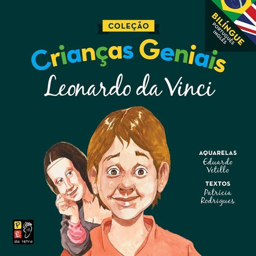 Livro Crianças Geniais Leonardo Da Vinci