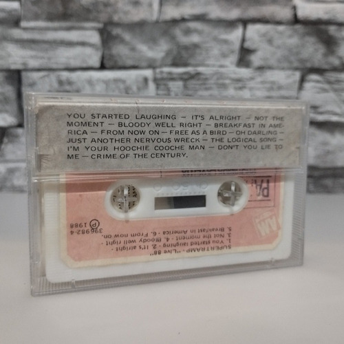 Supertramp Live '88 Difusión Uruguay Am Records Rock 1988 (Usado)