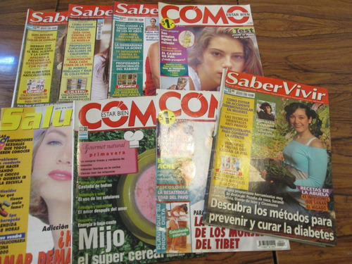Revistas De Salud (las 7) Sin Envio Avellaneda Saber Vivir 