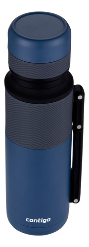 Termo Contigo Para Mate Y Café De 1.182ml Blue Corn Pintado Color Azul