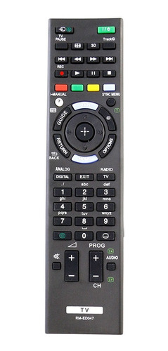 Nuevo Control Remoto Rm-ed047 Para Sony Bravia Tv Kdl-40hx75
