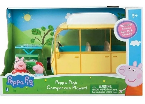 Peppa Pig Campervan Playset Totalmente Original. En 45 Vrds.