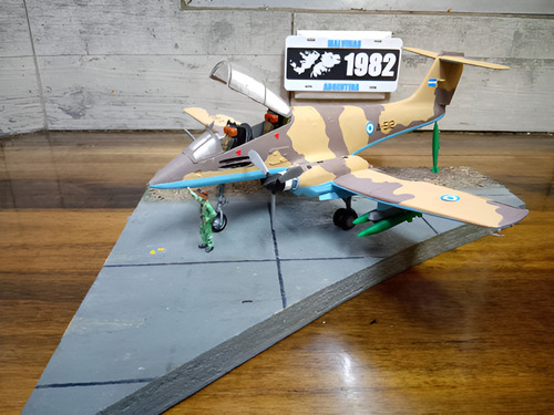Maqueta De Avión Argentino Ia-58 Pucará Escala 1/48 Malvinas
