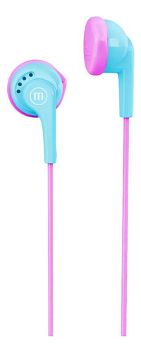 Auriculares Maxell Eb-95 Stereo Buds In Ear 3.5mm Color Violeta