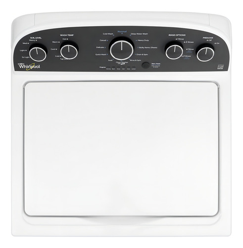 Lavadora automática Whirlpool hasta 19kg color blanco
