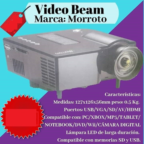Video Beam Morroto Proyector