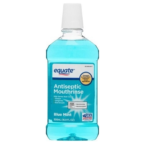 Enjuague Bucal Equate Blue Mint Original 500ml