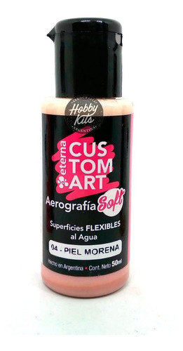 Set De 10 Pinturas Para Aerógrafos Eterna Custom Art Soft