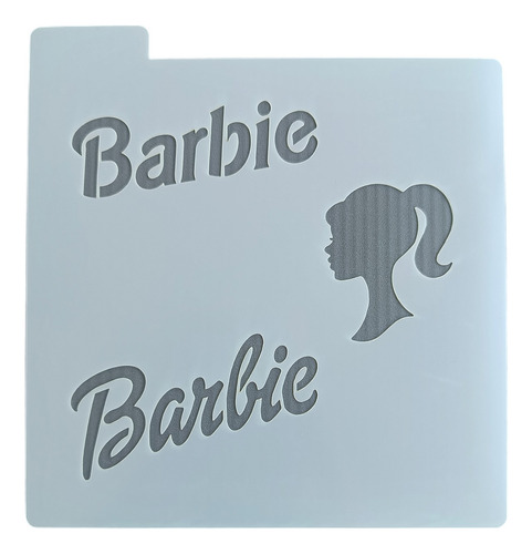 Stencil Barb 3 En 1 Repostería Porcelana 