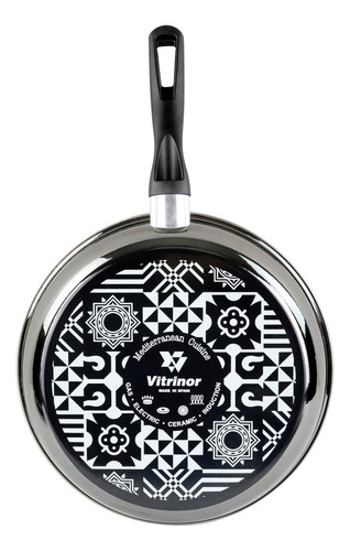Sartén 26cm Authentique Cristal Vitrinor Color Gris Oscuro