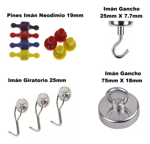 1 Iman Neodimio Cilíndrico 10mm X 20mm Super Potente Xto
