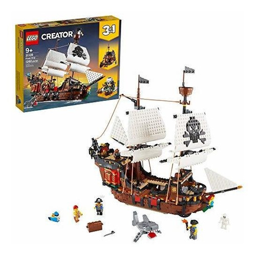 Lego Creator 3en1 Barco Pirata 31109 Juego De Construccion