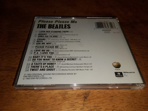 Beatles Please Please Me Cd (Usado)
